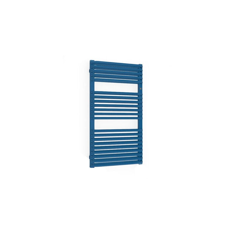 foto del prodotto matis re scaldasalviette ad acqua calda blu, alto 820 mm e largo 440 mm 533 watt tyt820 440zx5017