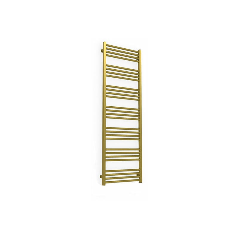 foto del prodotto matis re scaldasalviette ad acqua calda d oro di 1380mm di altezza e 430mm di larghezza 518 watt fio1380 430sxbra