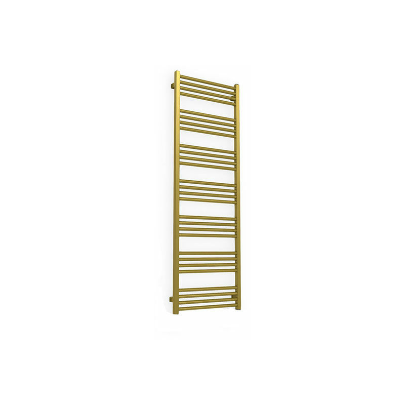 foto del prodotto matis re scaldasalviette ad acqua calda d oro di 1620mm di altezza e 430mm di larghezza 608 watt fio1620 430sxbra
