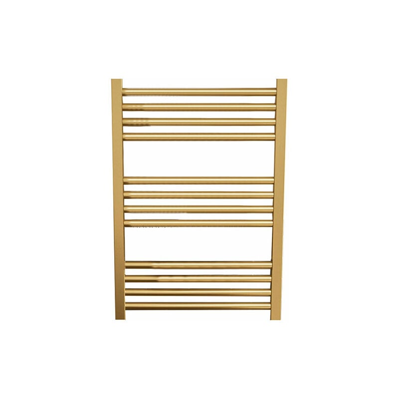 foto del prodotto matis re scaldasalviette ad acqua calda d oro di 900mm di altezza e 600mm di larghezza 451 watt fio900 600sxbra