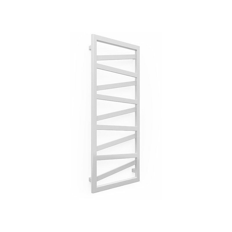 foto del prodotto matis re scaldasalviette elettrico bianco 990mm di altezza e 500mm di larghezza 400 watt win990 500e1b