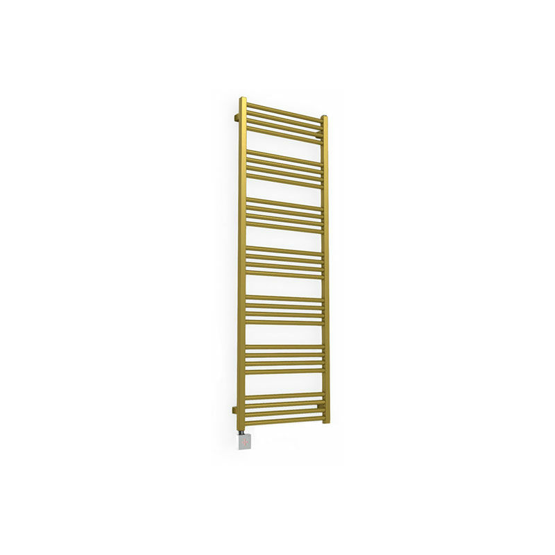 foto del prodotto matis re scaldasalviette elettrico d oro di 1380mm di altezza e 400mm di larghezza 500 watt fio1380 400e1bra