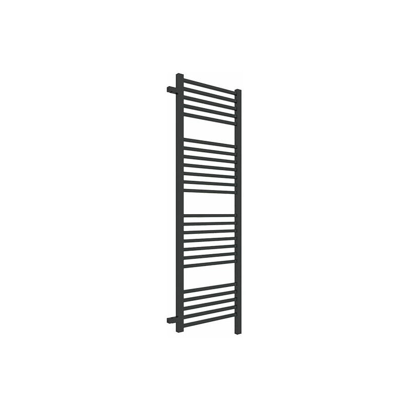 foto del prodotto matis re scaldasalviette elettrico nero 1610mm di altezza e 500mm di larghezza 600 watt bon1610 500dwe1n