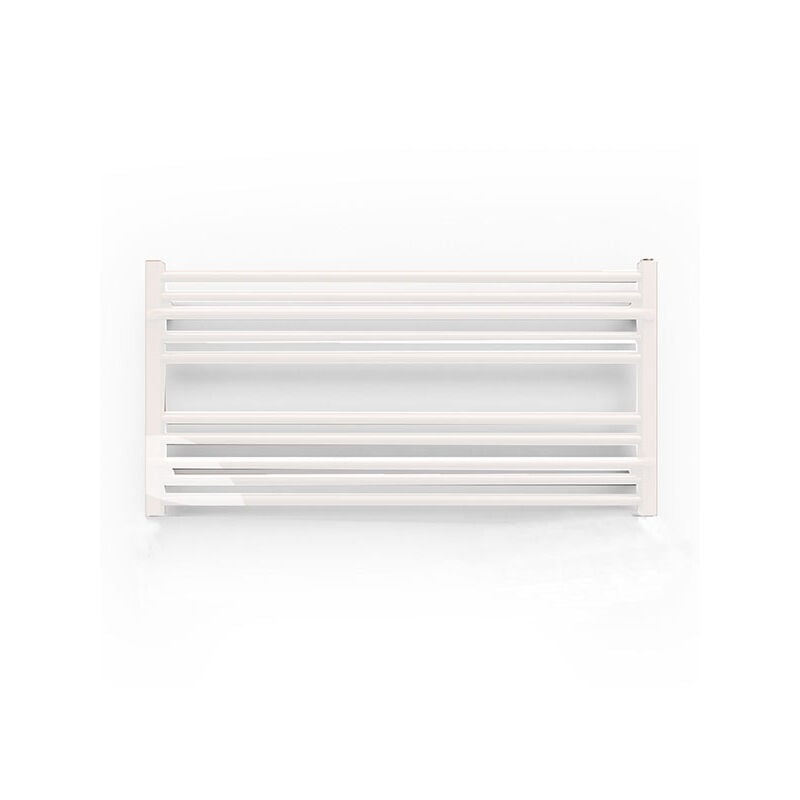 foto del prodotto matis re scaldasalviette elettrico programmabile bianco hxl 500x600mm 300 watt lim500 600e8bp