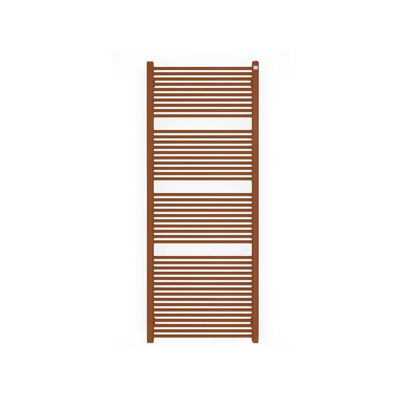 foto del prodotto matis re scaldasalviette elettrico rame alto 460mm e largo 230mm 120 watt mik460 230e8cop