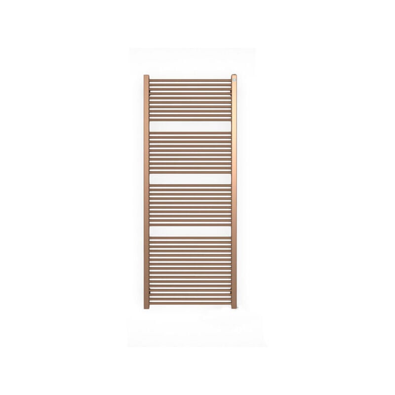foto del prodotto matis re scaldasalviette elettrico rame di 710mm di altezza e 230mm di larghezza 201 watt mik710 230e1bco