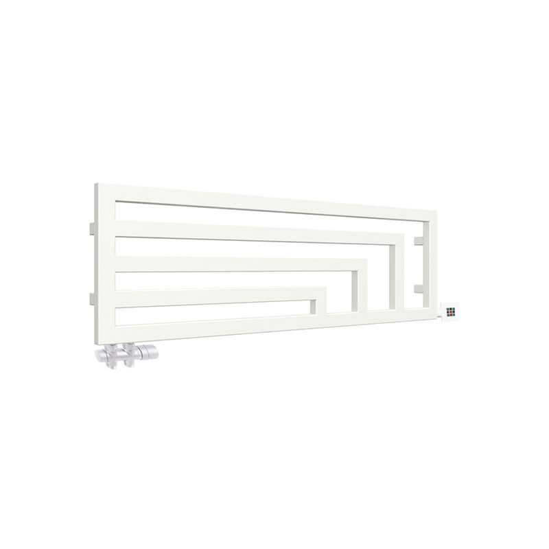 foto del prodotto matis re scaldasalviette misto 360mm di altezza e 1140mm di larghezza 411 watt ang360 1140hy7b