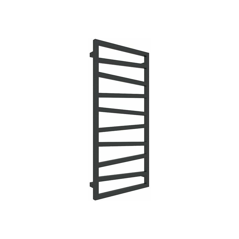 foto del prodotto matis re scaldasalviette misto nero 1780mm di altezza e 500mm di larghezza 678 watt zig1780 500z1n