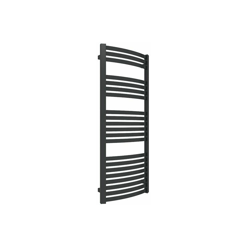 foto del prodotto matis re scaldasalviette misto nero 860mm di altezza e 400mm di larghezza 369 watt dex860 400z8n