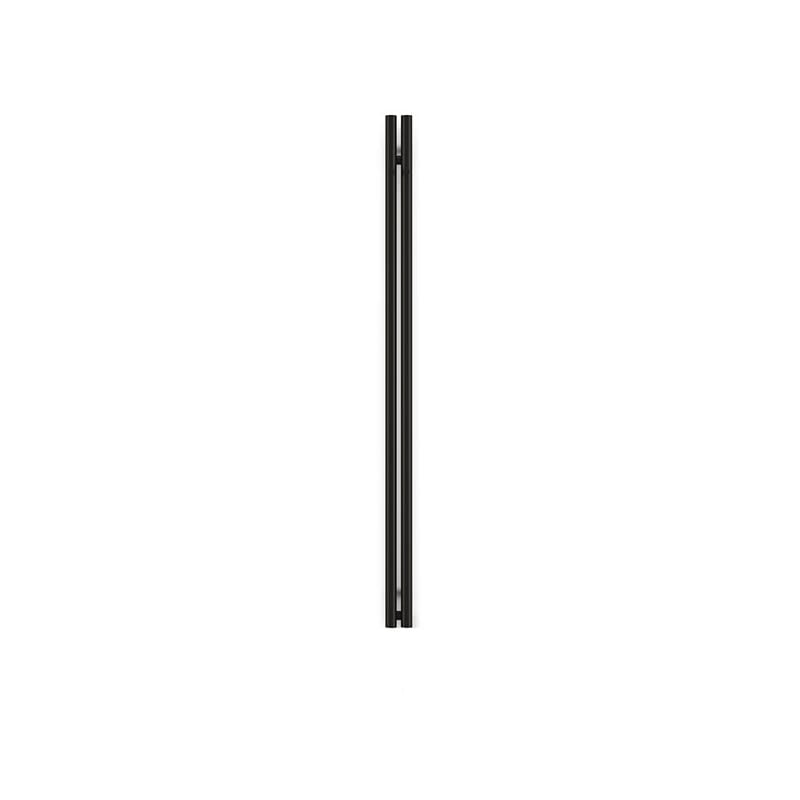 foto del prodotto matis re scaldasalviette misto nero alto 1200mm e largo 150mm 242 watt rol1200 150hanv2n