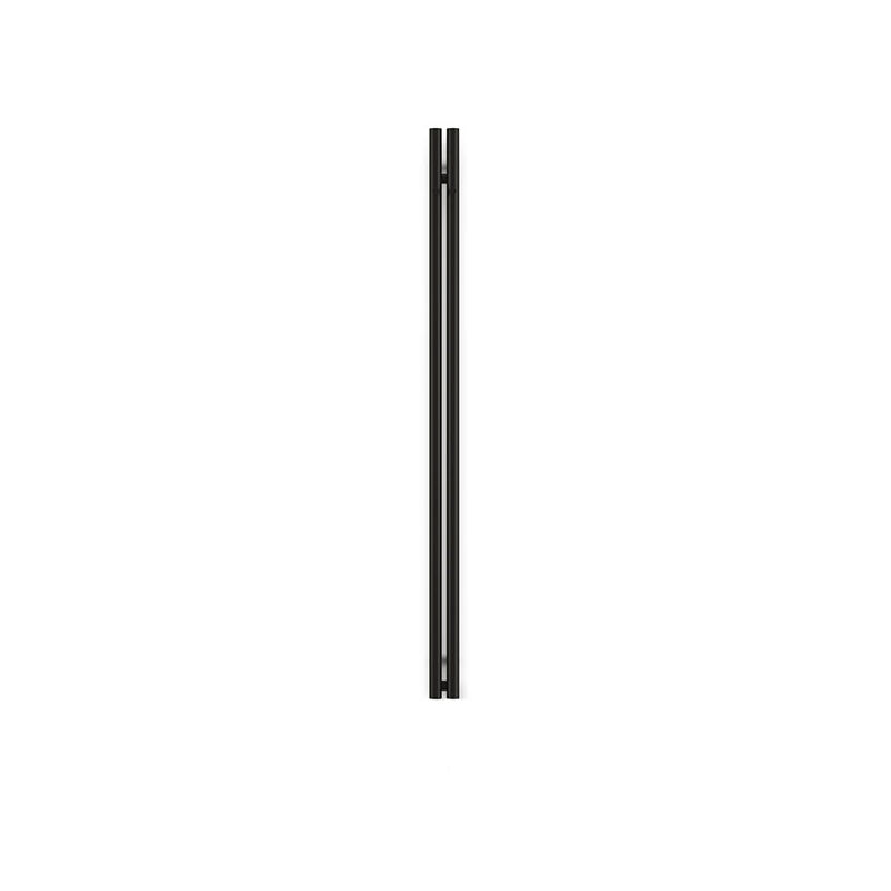 foto del prodotto matis re scaldasalviette misto nero alto 1200mm e largo 260mm 404 watt rol1200 260hanv2n