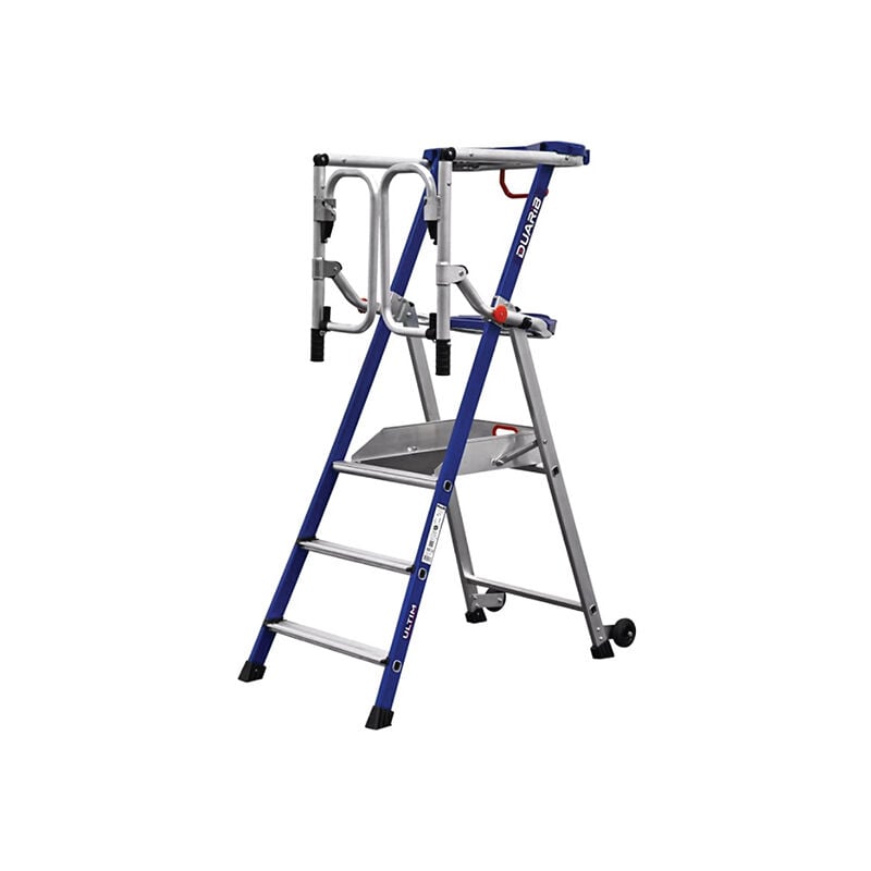 foto del prodotto matis re scaletta pirl 3 gradini altezza max di lavoro 2.70m pirlf3 u