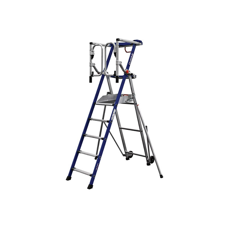 foto del prodotto matisère - scaletta pirl pir 5 gradini - altezza max di lavoro 3.20m - pirlf5-u