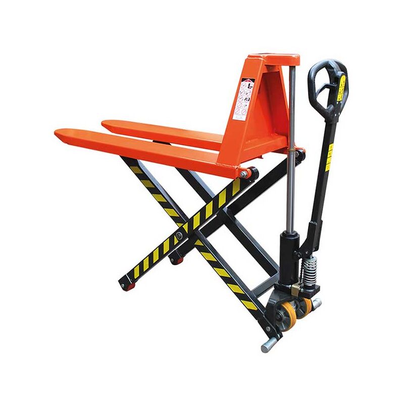 foto del prodotto matis re transpallet ad alto sollevamento con forche 1140x520 mm capacit 1000 kg mantenimento del pallet in altezza pallettizzazione jl5210