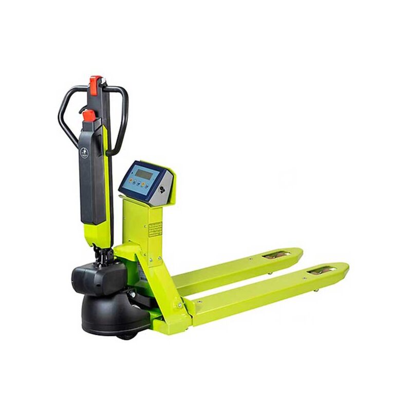 foto del prodotto matis re transpallet elettrico con bilancia con forche standard 1185x555mm bilancia precisa ricaricable batteria al litio capacit 1200kg