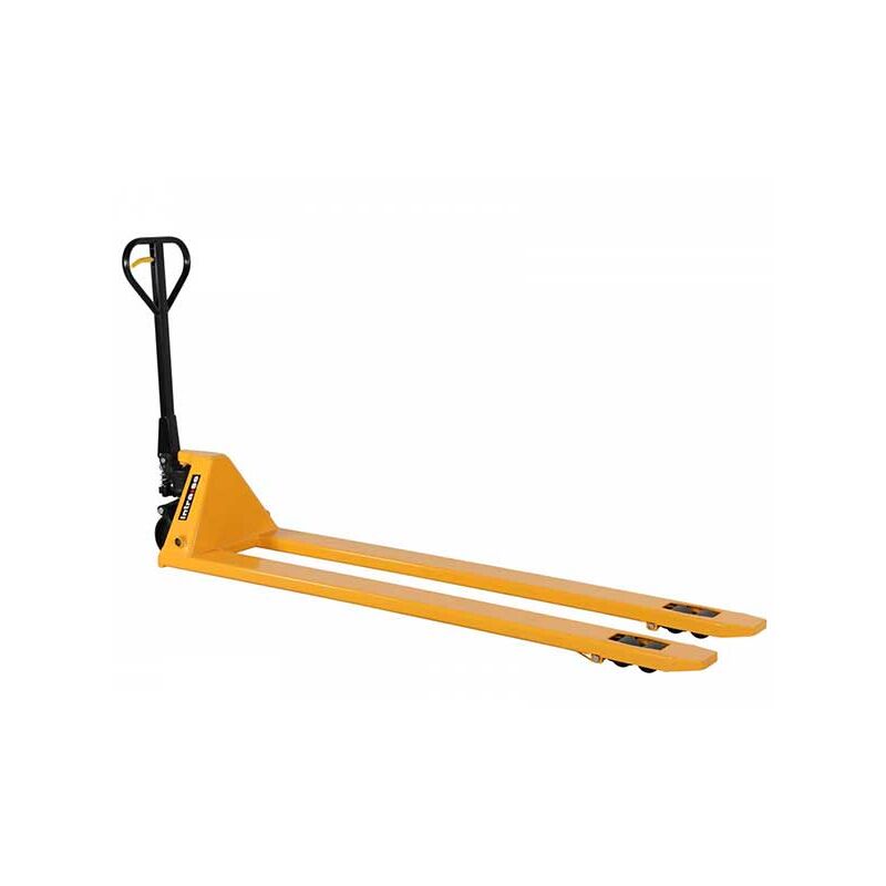 foto del prodotto matis re transpallet lungo giallo forche 2000x540 mm carico massimo 3000 kg pallet lunghi industria e logistica movimentazione efficiente