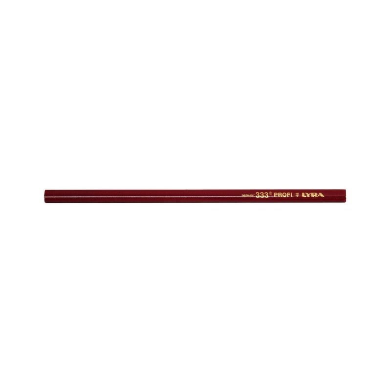 foto del prodotto matita da falegname rossa ovale 30 cm omyacolor 4333103