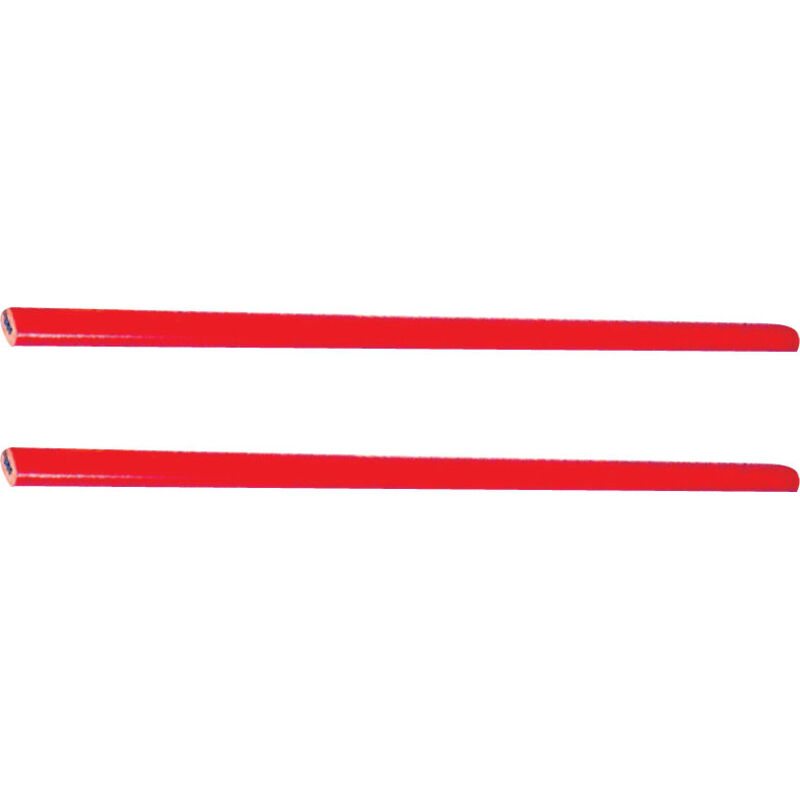 foto del prodotto matita per falegname cm 25 lapis legno rosso grafite muratore carpentiere
