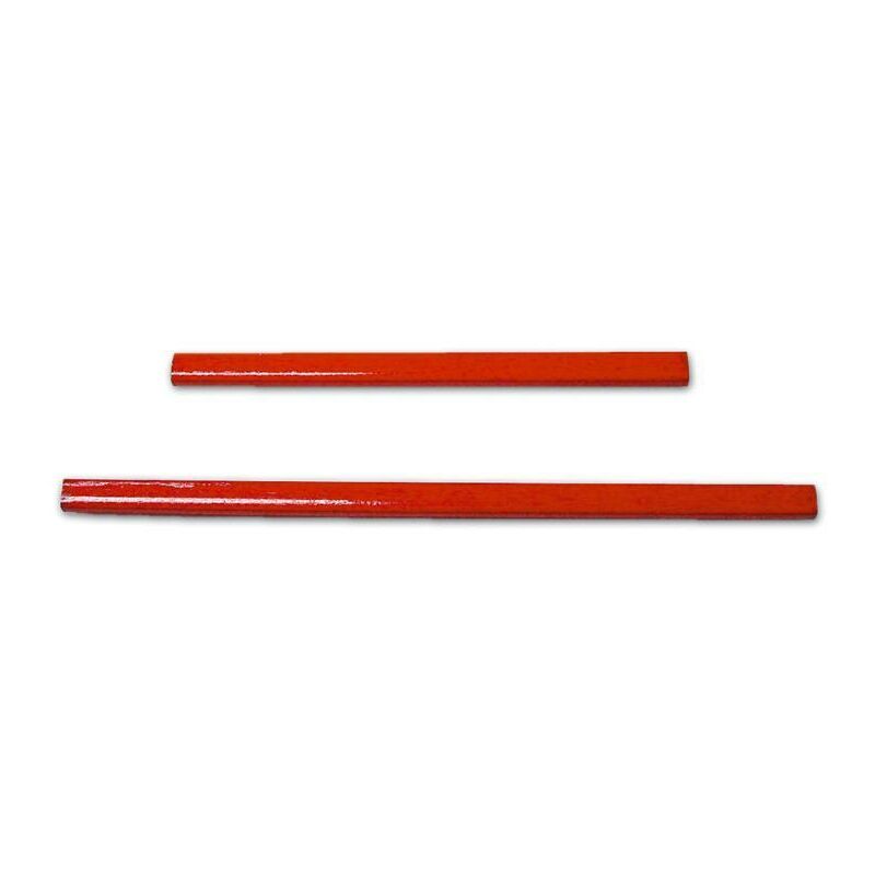 foto del prodotto matita rossa per falegnami e muratori 240 mm maurer 5 pezzi