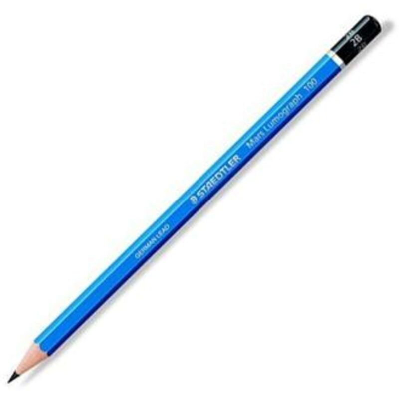 foto del prodotto matite mars lumograph 2b x12