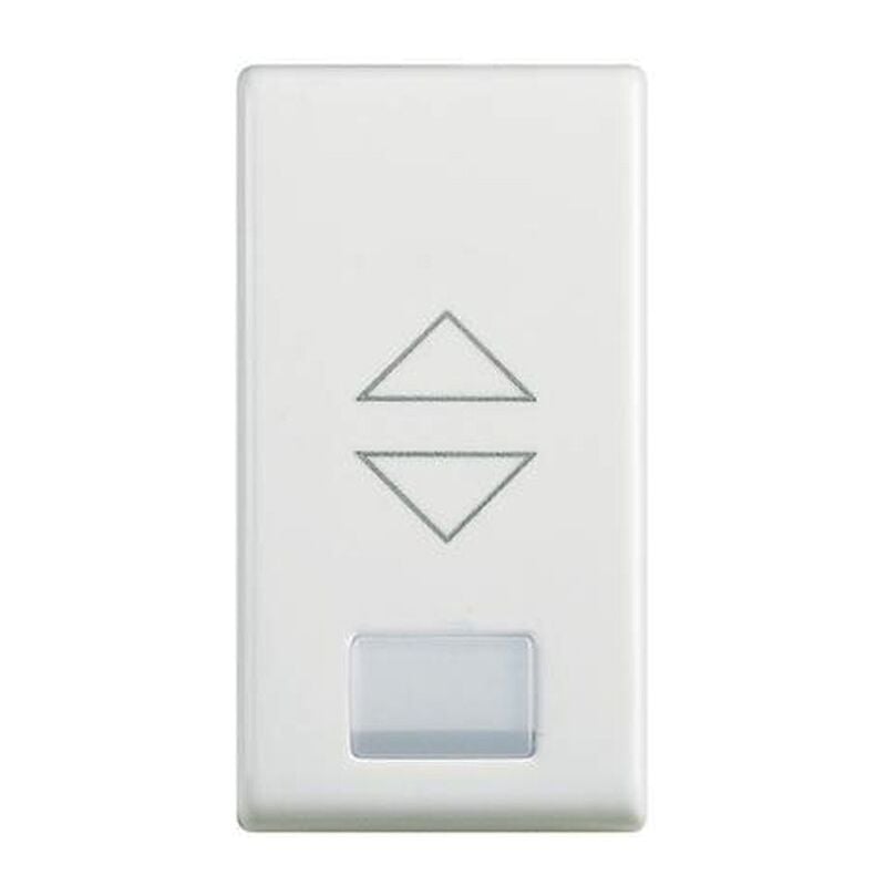 foto del prodotto matix myhome copritasto su giu colore bianco am5911ah - bticino