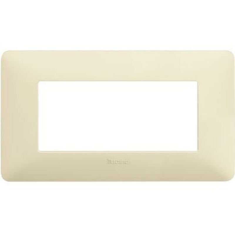 foto del prodotto matix placca 4 moduli colore avorio am4804bav - bticino