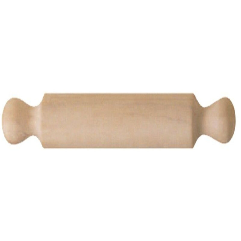 foto del prodotto mattarello in legno stende pasta dolci utensile cucina lunghezza 35cm trade shop traesio