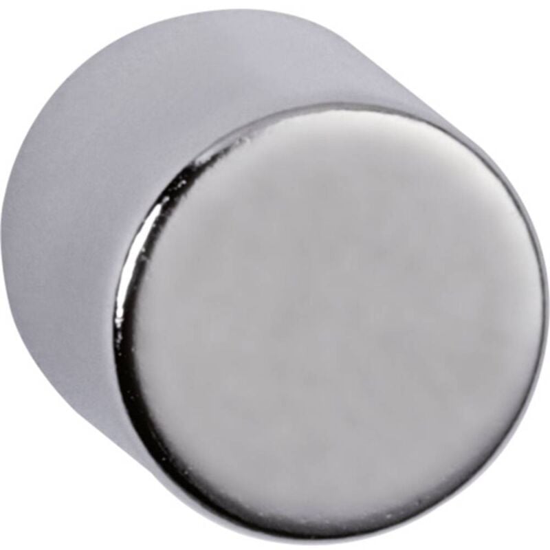 foto del prodotto maul magnete neodimio x a 10 mm x 10 mm cilindro argento 4 pz. 6166896