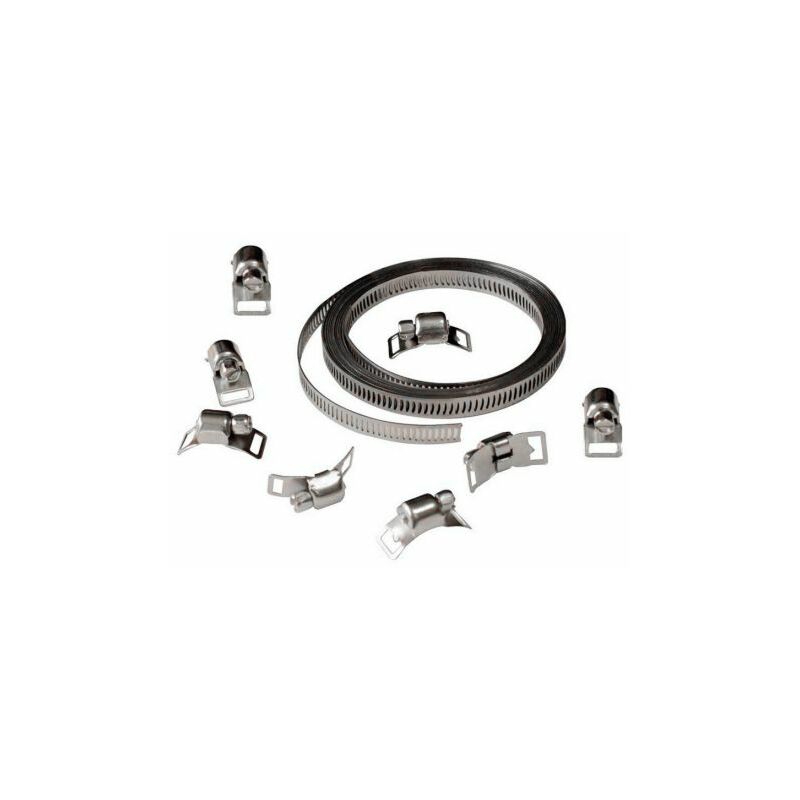 foto del prodotto maurer 13104010 - fascetta di nastro 8mm x 3 m 8 viti