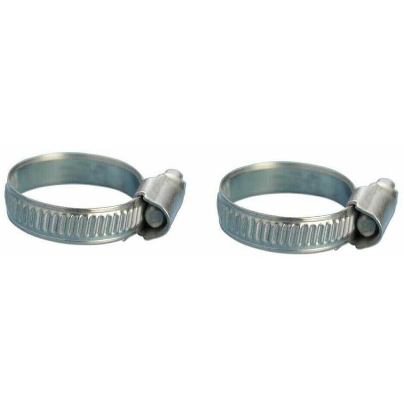 foto del prodotto maurer 2 pezzi fascetta fascette n metallo banda 12 mm stringitubo tubo 50x70mm