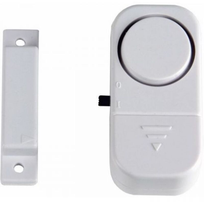 foto del prodotto maurer allarme a batteria per porta e finestra batterie incluse 