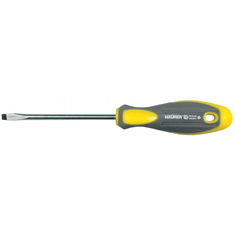 foto del prodotto maurer cacciavite a taglio tg per meccanici 4x100 mm cf. su placchetta