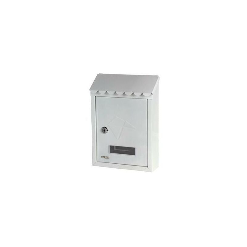 foto del prodotto maurer cassetta postale per esperni stamp colore bianco 21x30x6,8 cm