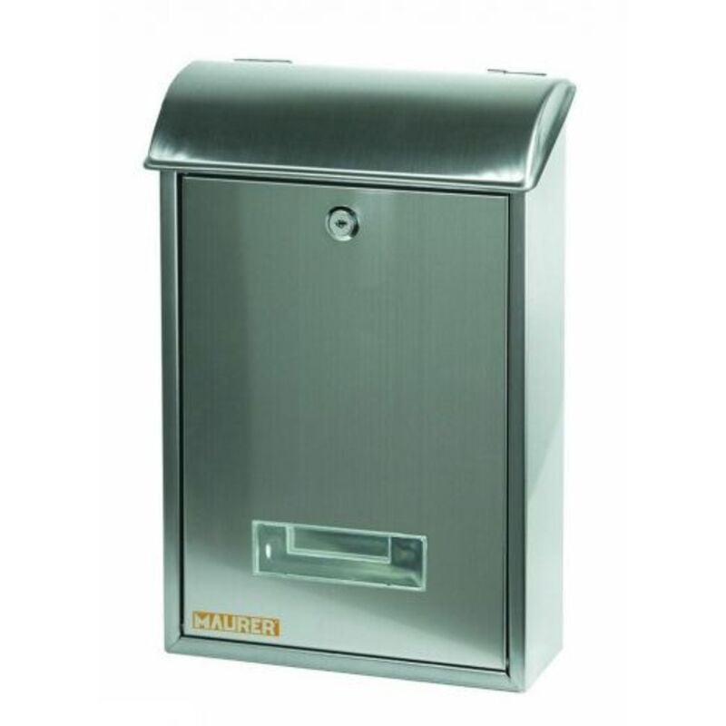 foto del prodotto maurer cassetta postale per riviste acciaio inox con tetto delivery