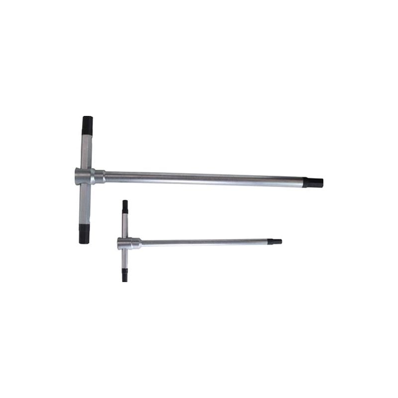 foto del prodotto maurer chiave esagonale a t plus 6 mm con 3 estremita 210 mm