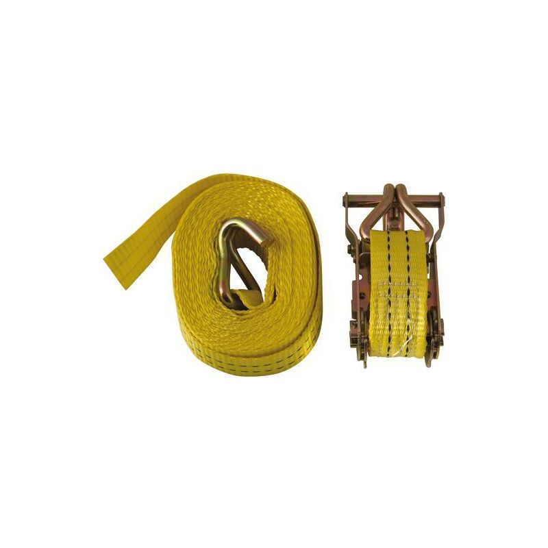 foto del prodotto maurer cinghia di ancoraggio da 6 metri doppia con cricco 38x1 mm