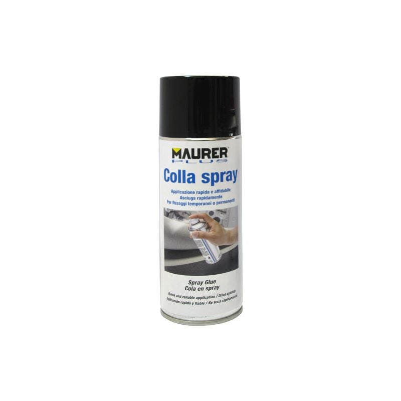 foto del prodotto maurer colla universale spray plus 400 ml per carta, legno, stoffa, plastica