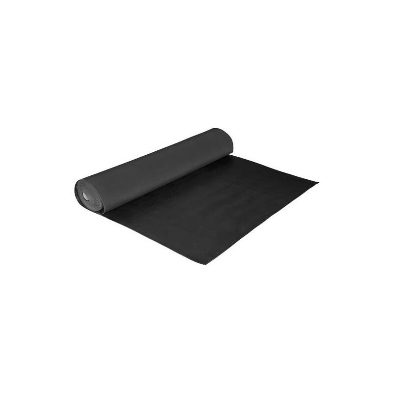 foto del prodotto maurer copripavimento gomma liscio 5mm 10mt 130hcm nero