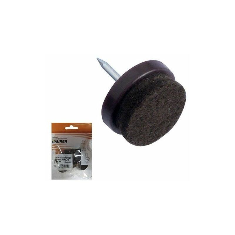 foto del prodotto maurer cursore marrone con feltro 20 blister 8 unit 