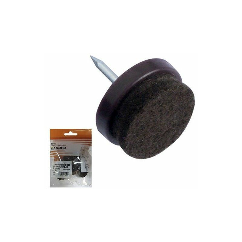 foto del prodotto maurer cursore marrone con feltro 28 blister 8 unit 
