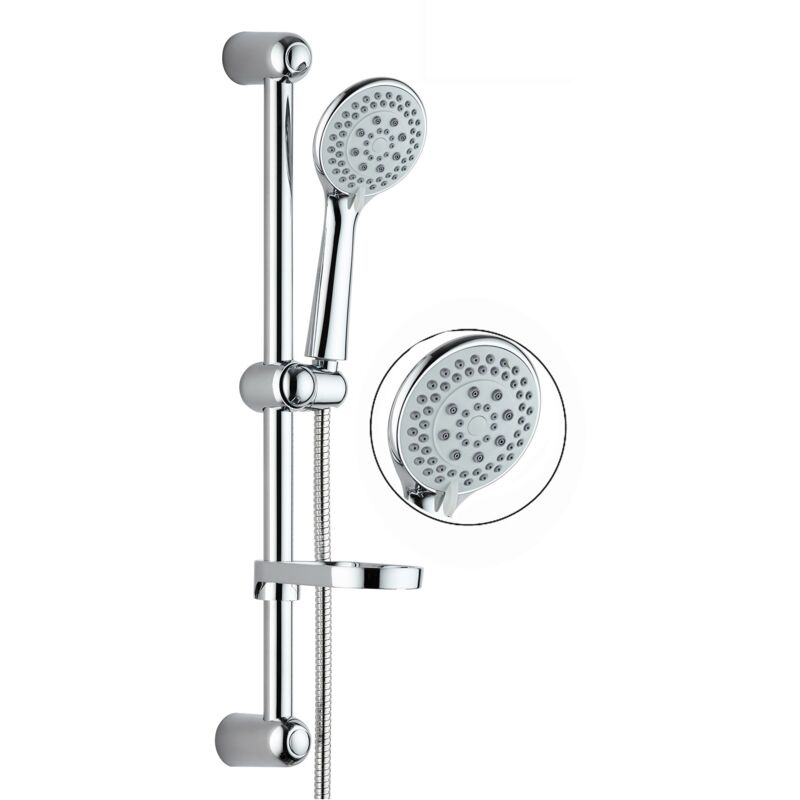 foto del prodotto maurer doccetta saliscendi 5 funzioni dotty aqua asta fless.1,5mt