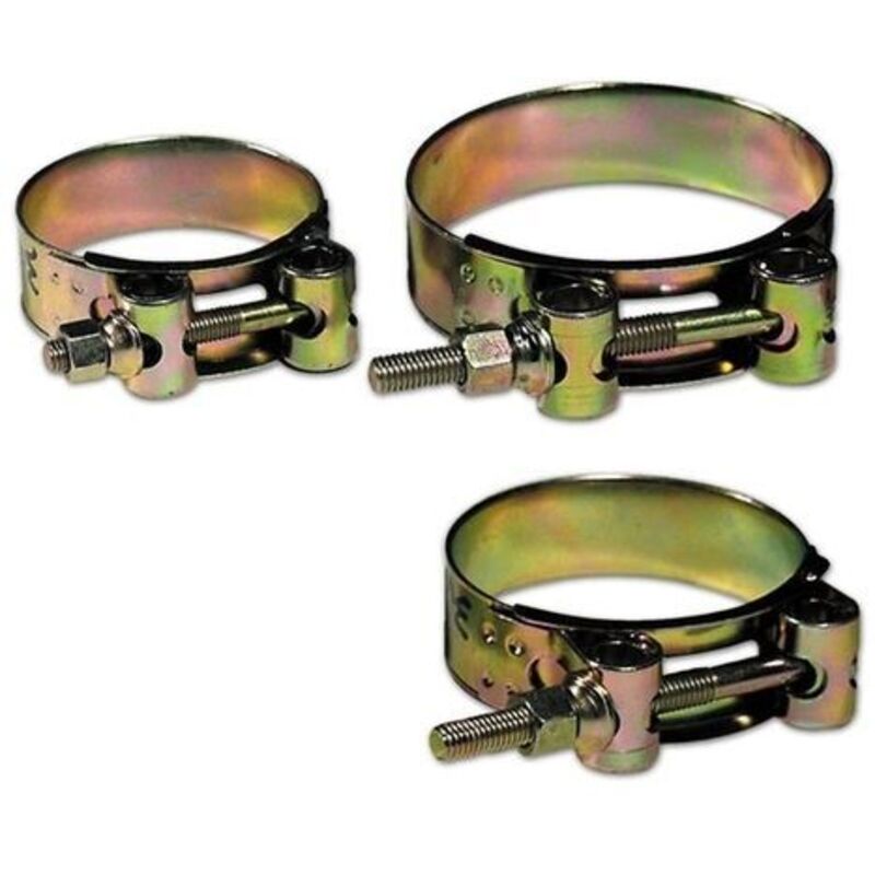 foto del prodotto maurer - fascette stringitubo professionale 40x43 mm alta resistenza conf. 25 pz