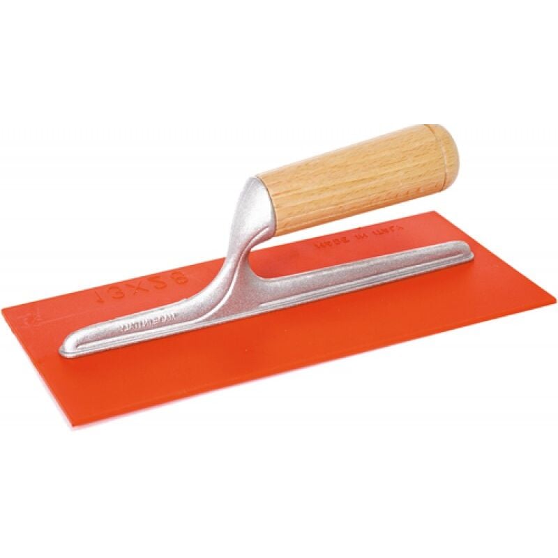 foto del prodotto maurer frattone con lama abs rosso 280x120 mm manico in legno