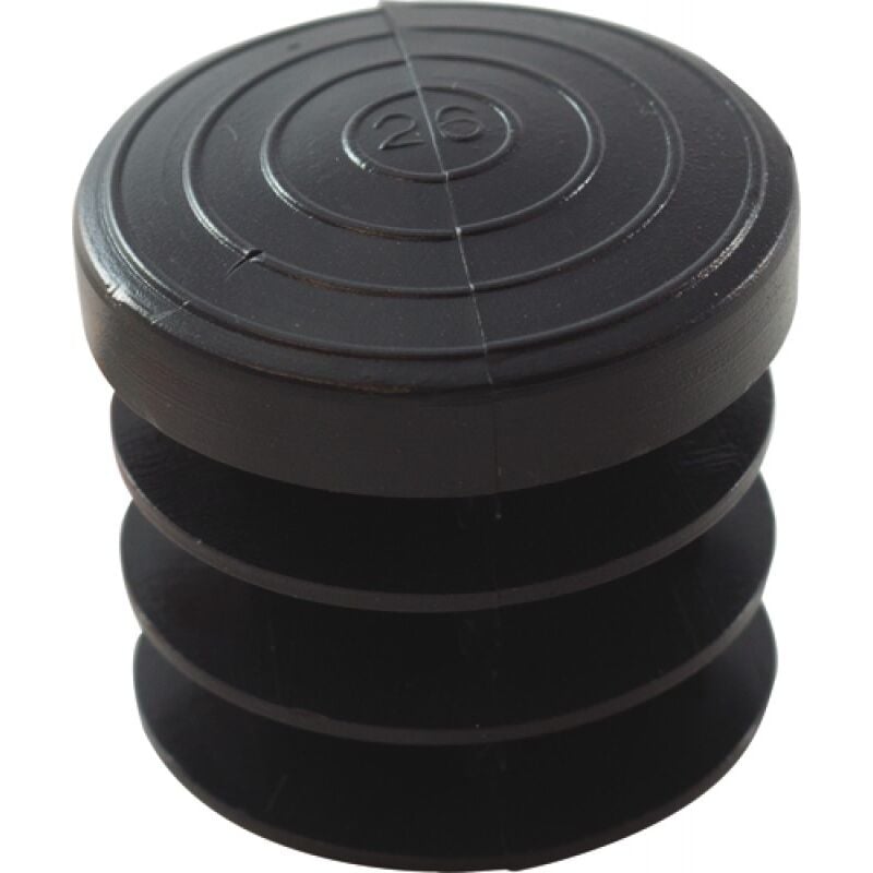 foto del prodotto maurer gommino interno tondo in pvc nero 32 mm conf. 4 pz