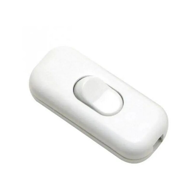 foto del prodotto maurer interruttore in linea bipolare 250 volt 2a bianco