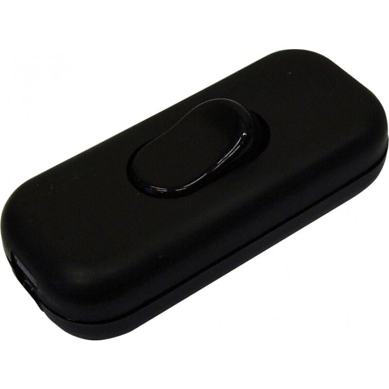 foto del prodotto maurer interruttore in linea bipolare 250 volt 2a nero