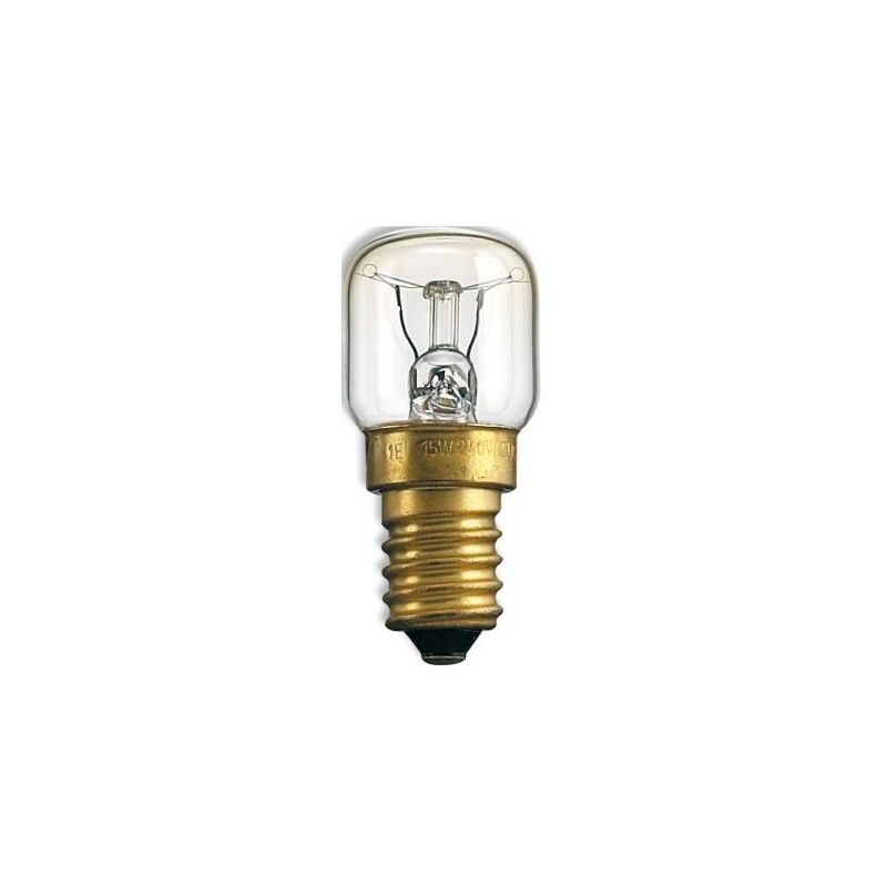 foto del prodotto maurer lampada ad incandescenza a pera piccola chiara per frigo o forno e14 15w