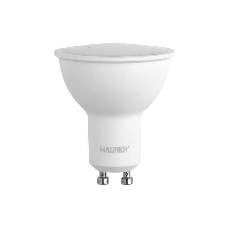 foto del prodotto maurer lampada faretto led milky gu10 220v 5w 500l 4000k l.neutra