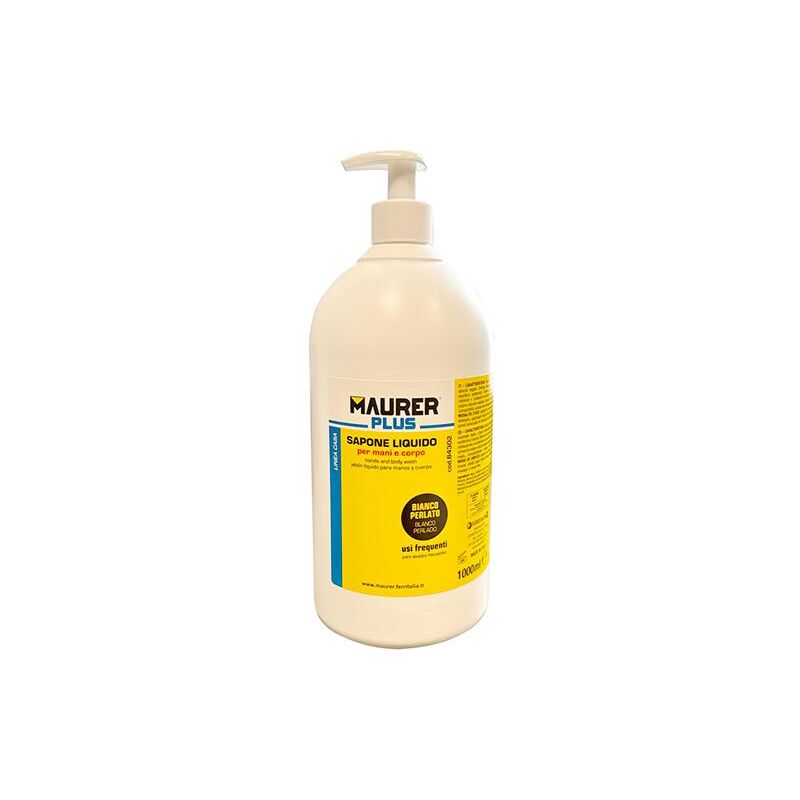 foto del prodotto maurer lavamani cremoso perlato 1lt c dosatore plus