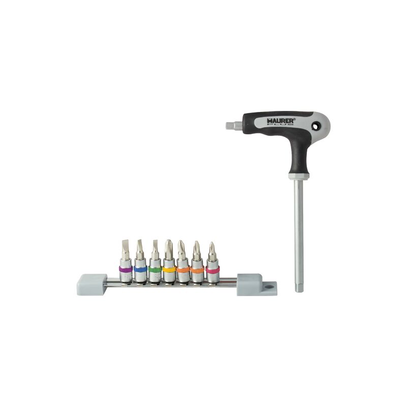 foto del prodotto maurer leva a t 7 inserti torx con foro a bussola
